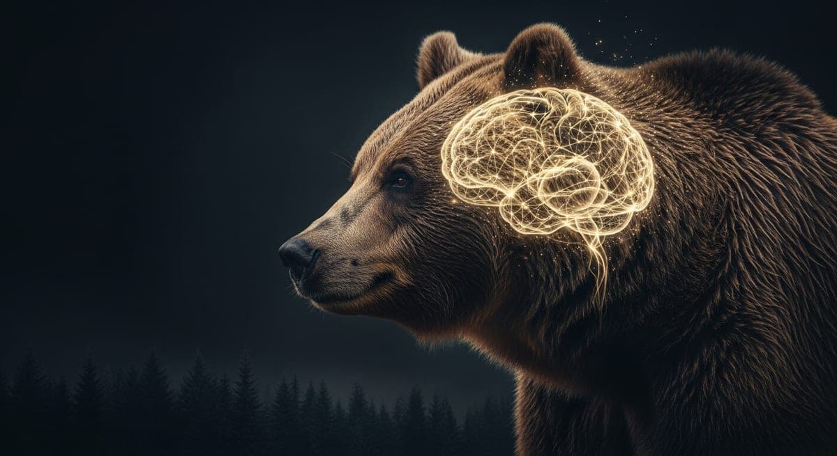 クマの脳と認知能力 — 数概念・空間記憶・道具使用の最新知見 — 記事ヒーロー画像