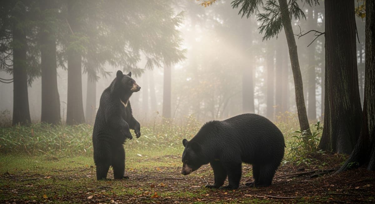 クマ同士のコミュニケーション — 鳴き声・匂い・姿勢が伝えるもの — 記事ヒーロー画像