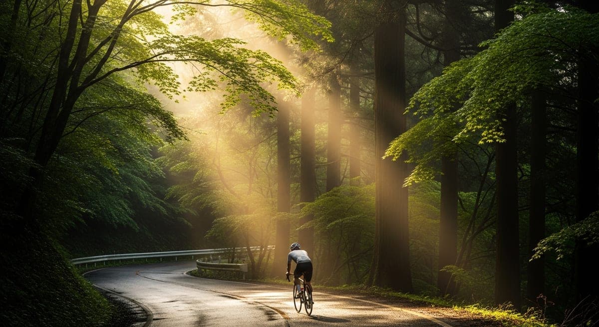 自転車・サイクリング中のクマ対策 — 速度域別のリスクと装備 — 記事ヒーロー画像