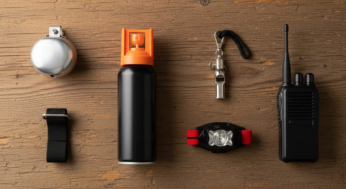 クマよけグッズ徹底比較 — スプレー・鈴・ラジオ・電気柵の効果と限界 — 記事ヒーロー画像